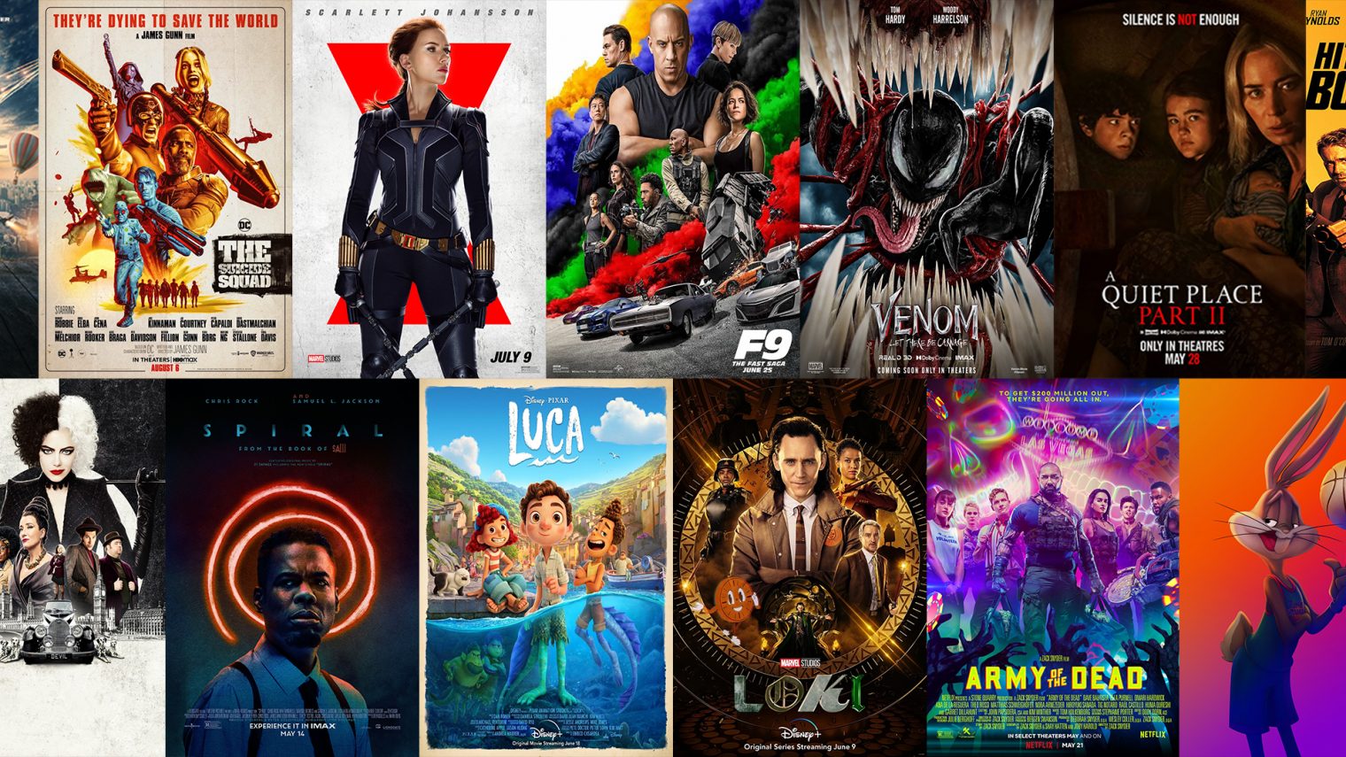 Movie-themed background